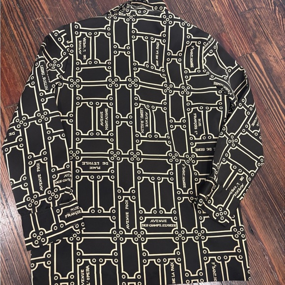 Vintage Designer Robert Hyman Lanvin Inspired 70’s Button Down - Picture 2 of 5